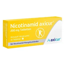 Nikotinamid axicur® 200 mg tablety, 10 ks