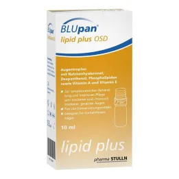 Blupan lipid plus Osd oční kapky, 1X10 ml