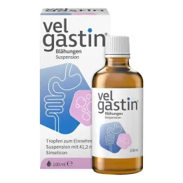 Velgastin® perorální suspenze na nadýmání, 100 ml