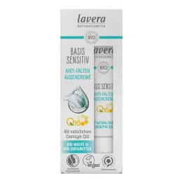 Lavera základ citlivý oční krém Q10, 15 ml