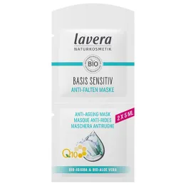 Lavera základ citlivá maska Q10, 2x5 ml
