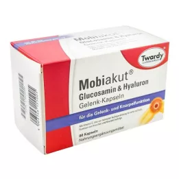 MOBIAKUT Glukosamin & Hyaluron kloubní kapsle, 90 ks