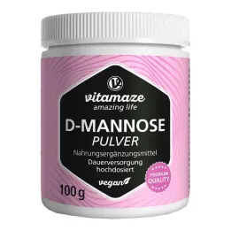 D-Manóza prášek veganské vysoké dávkování, 100 g