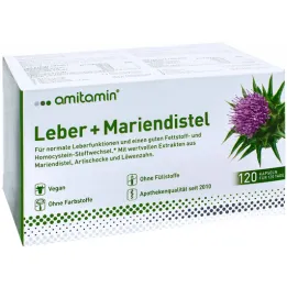 Amitamin Ostropestřec mariánský + játra kapsle (120 kusů)