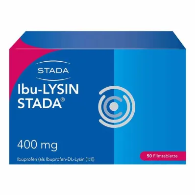Ibu-LYSIN STADA® 400 mg potahované tablety, 50 ks Ibu-LYSIN STADA® 400 mg potahované tablety, 50 ks