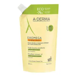 A-derma Exomega Control náplň do sprchového oleje (500 ml)