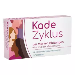 KADEZYKLUS na silné krvácení při menstruaci 400mg FTA, 20 ks