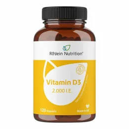 Vitamin D3 2 000 IU kapsle, 120 kusů