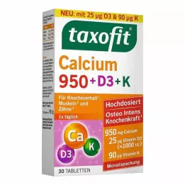 TAXOFIT Vápník 950+D3+K tablety, 30 ks