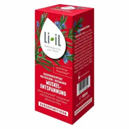 LI-IL Koncentrát do koupele jalovec + rozmarýn pro uvolnění svalů, 100 ml
