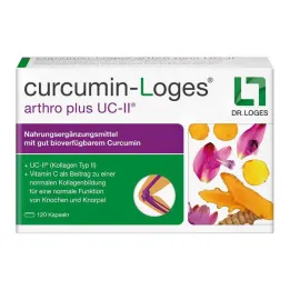 Curcumin-Loges arthro plus UC-II kapsle, 120 ks