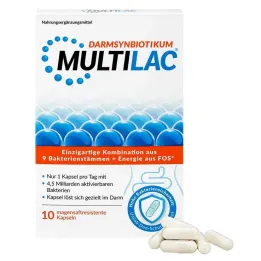 Multilac Synbiotic gastrorezistentní kapsle, 10 ks