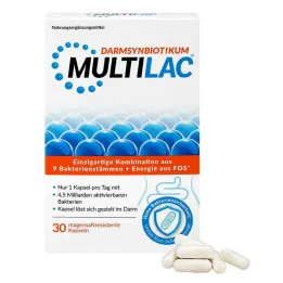 Multilac Synbiotic gastrorezistentní kapsle, 30 ks