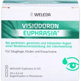 VISIODORON Euphrasia Eye Drops, 20x0,4 ml