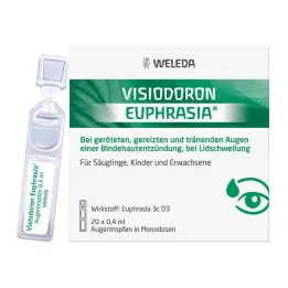 Visiodoron Euphrasia oční kapky v monodávkách, 20X0,4 ml