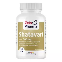 SHATAVARI Extrakt 20 % 500 mg tobolky, 90 ks