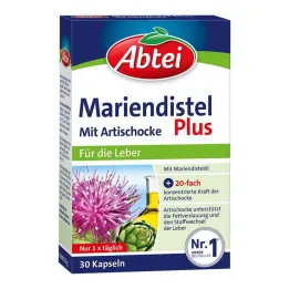 Abtei Mariendistel Plus kapsle s artyčokem, 30 ks