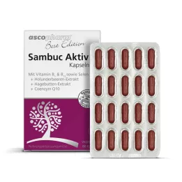 BEST EDITION Sambuc Aktiv tvrdé kapsle, 60 ks