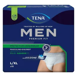 TENA® MEN PREMIUM FIT Kalhoty Maxi L/XL pro inkontinenci, 10 kusů