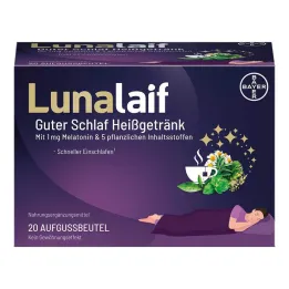 Sáčky na horké nápoje Lunalaif Good Sleep, 20 ks