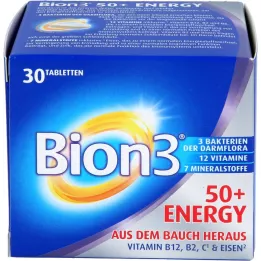 Bion3 50+ energetické tablety, 30 ks