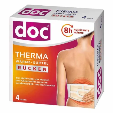 doc® THERMA zahřívací pás, 4 kusy doc® THERMA zahřívací pás, 4 kusy