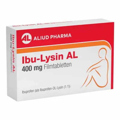 Ibu-Lysin AL 400 mg potahované tablety, 20 ks Ibu-Lysin AL 400 mg potahované tablety, 20 ks