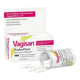 Vagisan Probioflora bakterie mléčného kvašení tvrdé tobolky, 8 kusů