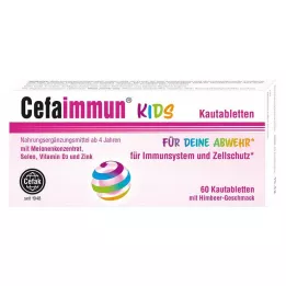 CEFAIMMUN KIDS Žvýkací tablety, 60 ks