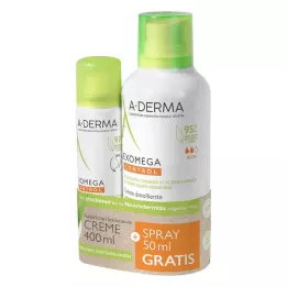 A-DERMA promo-kit EXOMEGA CONTROL creme+sprej, 1 ks