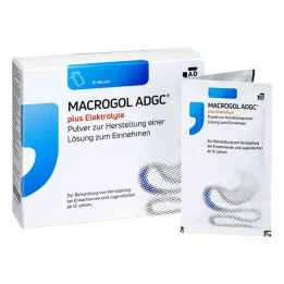 Macrogol ADGC® plus elektrolyty prášek pro H.e.L. k odběru, 10 ks