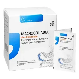 Macrogol ADGC® plus elektrolyty prášek pro H.e.L. k odběru, 50 ks