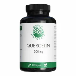 Green Naturals Quercetin 500 mg vysokodávkové kapsle, 180 kusů