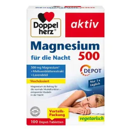 Doppelherz Magnesium 500 noční tablety, 100 ks