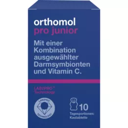 ORTHOMOL Pro juniorské žvýkací tablety, 10 ks