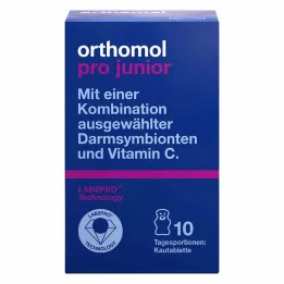 Orthomol pro junior žvýkací tablety, 10 ks