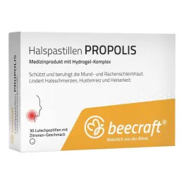 Pastilky do Beecraft Throat Propolis, 30 ks