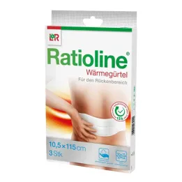 Ratioline vyhřívací pás zadní část 10,5x115 cm, 3 kusy