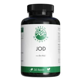 Green Naturals Jód z bio řasy 200 µg kapsle, 365 ks
