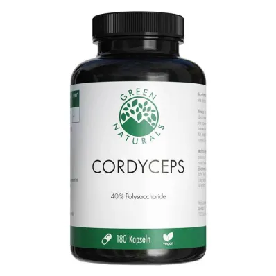 Green Naturals Cordyceps sinensis kapsle, 180 ks