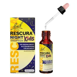 Bach Flowers Original Rescura Night Kids kapky bez alkoholu, 10 ml