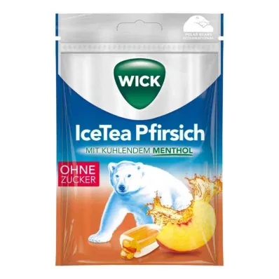 WICK Icetea broskvové sladkosti bez cukru, 72 g