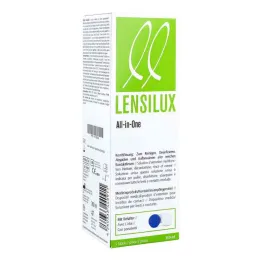 Lensilux All in One kombinovaný roztok + nádobka na bílé kontakty, 360 ml