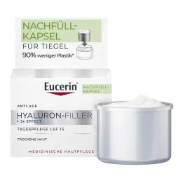 Eucerin Hyaluron-Filler denní krém pro suchou pleť s LSF 15, 50 ml