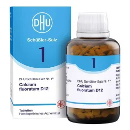 DHU Schüßlerova sůl č. 1 Calcium fluoratum D12 tablety, 900 ks