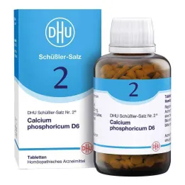 DHU Schüßlerova sůl č. 2 Calcium phosphoricum D6 tablety, 900 kusů