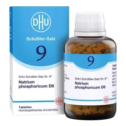 DHU Schüßlerova sůl č. 9 Natrum phosphoricum D6 tablety, 900 ks