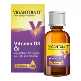 VIGANTOLVIT 500 IU/kapku oleje D3, 10 ml