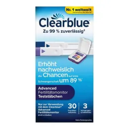 Testovací tyčinky Clearblue Fertility Monitor 30 + 3, 33 ks