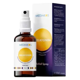 Melatonin Ashwagandha Mediakos Spray Spray vegan, 50 ml